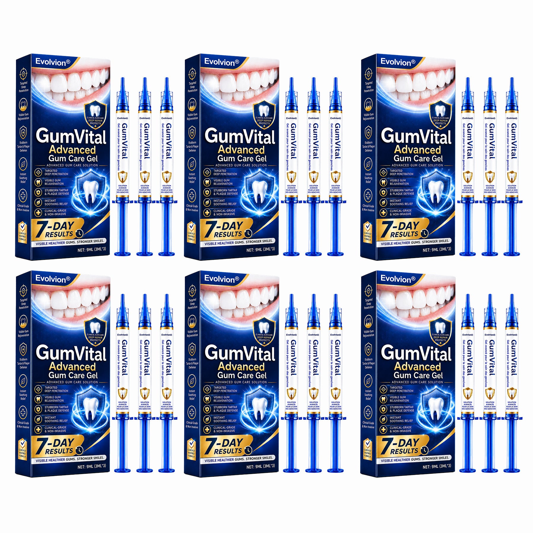 3+3 GRATUITS ⚓️ Reconstruire : Racines dentaires fortes
