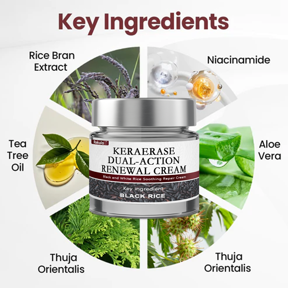 80%OFF CA Rekulo®KeraErase Dual-Action Renewal Cream👨‍⚕️ Health Canada Certified (Removes Skin Growths and Warts, Improves Actinic Keratosis and Purpura, Skin Cancer, and Age Spots) (Copy)