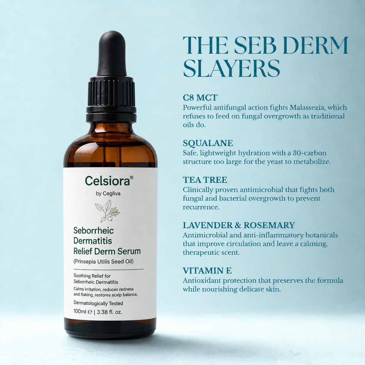 🍁Celsiora® Seborrheic Dermatitis Relief Derm Serum